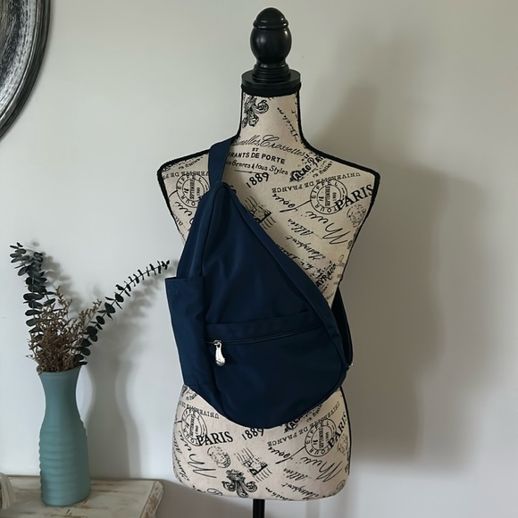 Ameribag Handbags - AmeriBag Navy Healthy Back Carry All Sling Bag